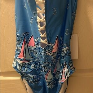 New with tags . Lilly Pulitzer one piece swimsuitt